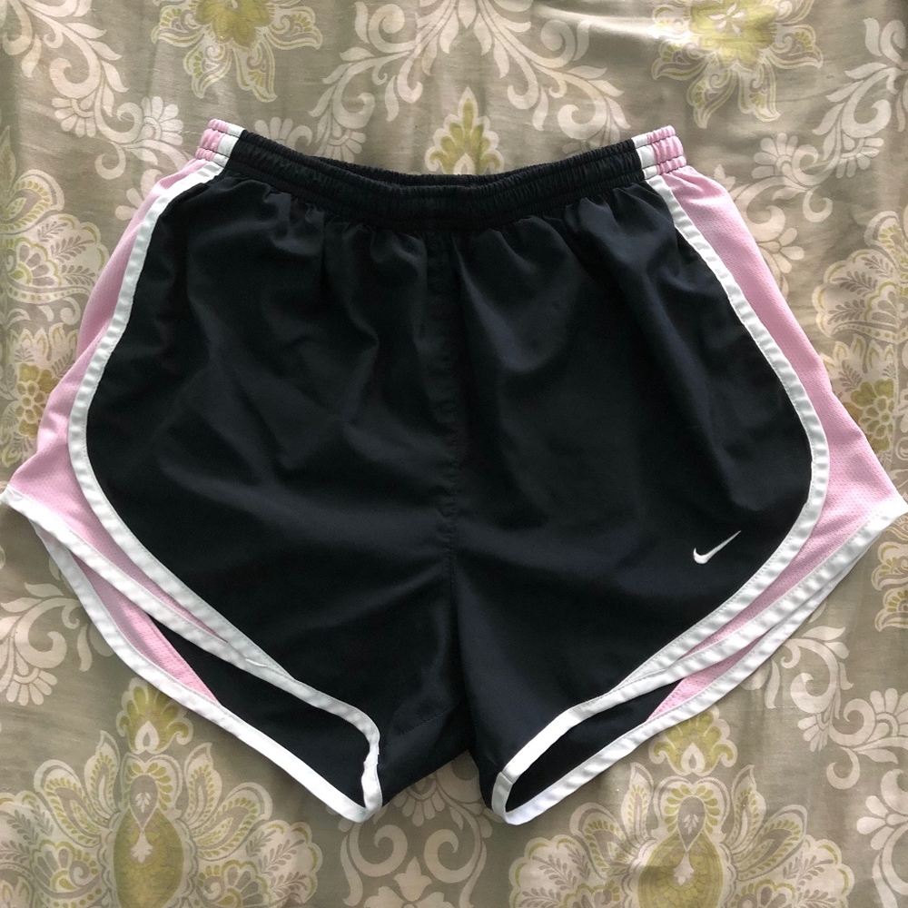 Black/ Pink Nike Running Shorts